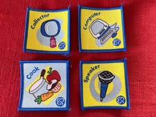 Girl Guiding Badges - Brownie Old Programme Badges