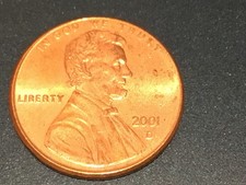 2001d one cent American 1 USA