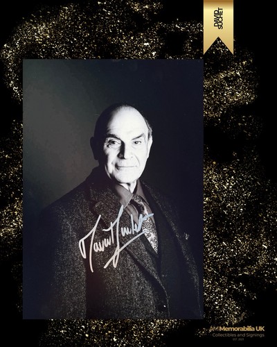 David suchet hand signed - hand,
