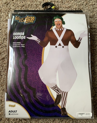 Oompa loompa costume adult - loompa,