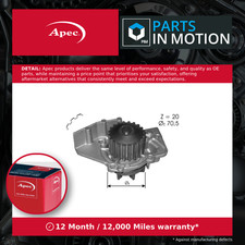 Water Pump fits CITROEN XANTIA