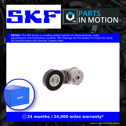 Aux belt tensioner - belt, fits
