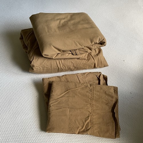 Coyuchi queen sheet - set, (flat