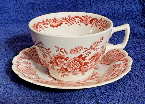 Vintage ridgway windsor pink - vintage,