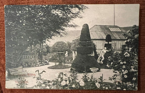 Antique postcard buxton - postcard,