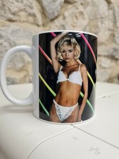 Joanne Guest Page 3 Three Superstars Cup Mug 1990s Jo Guest glamour model