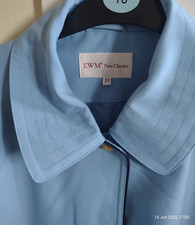 EWM Pure Classics Size 20 Light Blue  Polyester Jacket