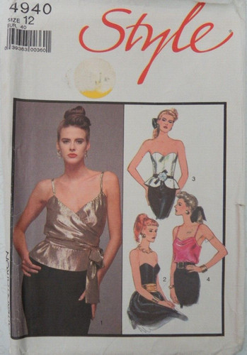 Style 4940 sewing pattern - style,