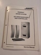 Original Bose Service Manual