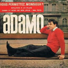 Adamo - Vous Permettez Monsieur  - Used Vinyl Record 7 - V34z