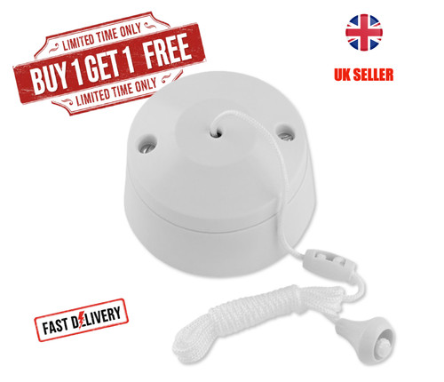 Ceiling pull cord switch - ceiling,