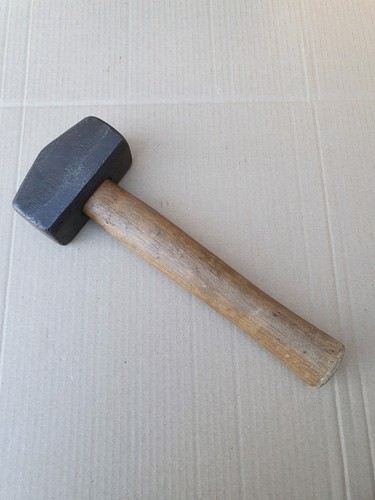 Vintage lock club hammer - lock,