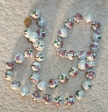 Chinese White Cloisonné