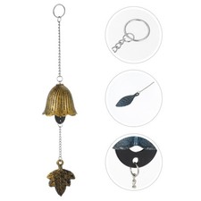 Iron Wind Chime Simple Retro Wind Bell for Home Fortune Hanging Bell