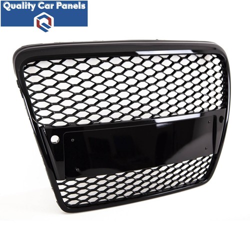 Front grille gloss black - front,