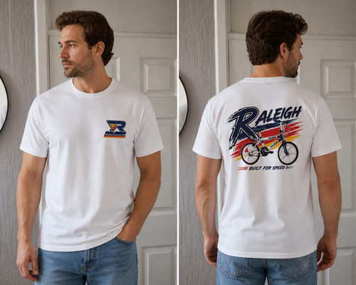 Raleigh burner tshirts - raleigh,