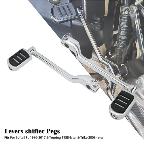 Chrome heel toe shifter lever - chrome,