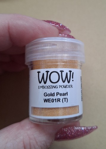 Wow embossing powder gold - embossing,