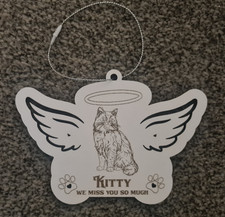Personalised Memorial Cat