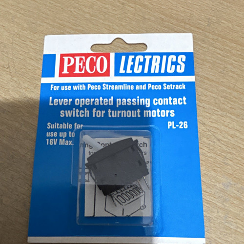 White lever operated passing - white,