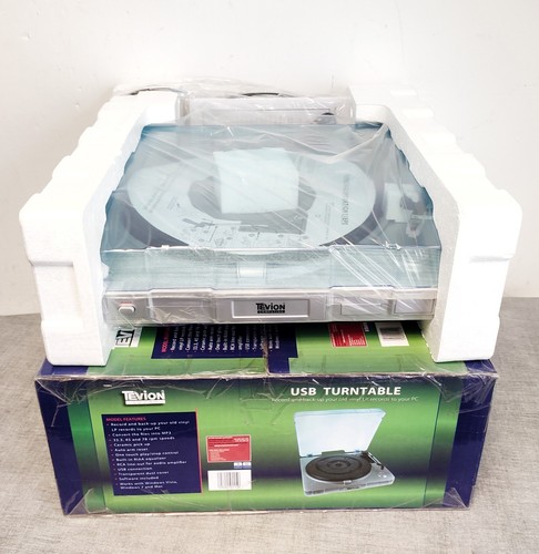 Tevion usb vinyl turntable - tevion,