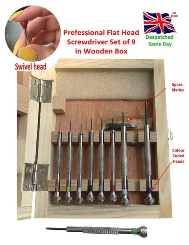 Professional flat screwdriver - flat,