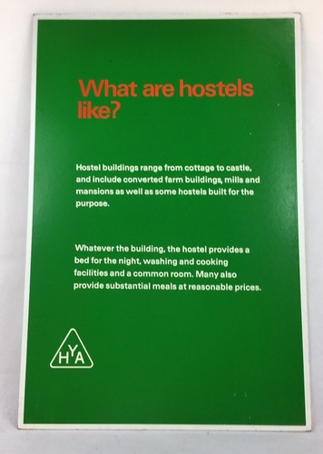 Vintage yha youth hostel - youth,