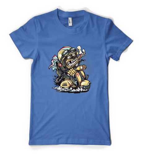 Vespa scooter monster cigar - vespa,