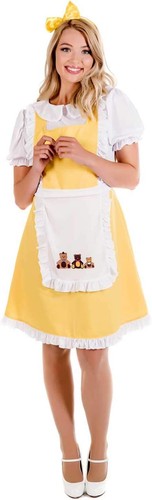 Women goldilocks costume - costume, s-xxl