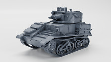 WW2 UK VICKERS LIGHT TANK MK.VI ,3D PRINTED, MANY SCALES AVAILABLE