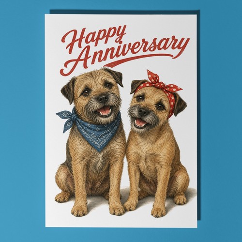Border terrier anniversary - terrier,