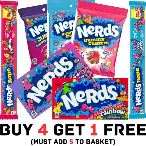 Nerds gummy sweets candy - nerds, chews