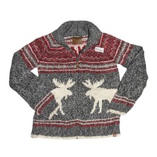 Vintage Canadiana Moose Knit