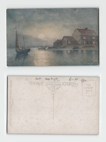 Postcard faulkner art - -,