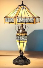 Art Deco Tiffany And Co New York Reproduction Table Lamp 56cm