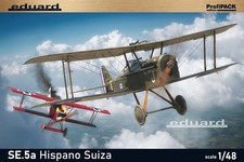 Eduard 82132 1:48th scale SE.5a Hispano Suiza ProfiPACK Edition