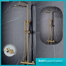 Brass Round Bathroom Rainfall