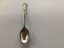 1937 coronation tea spoon, Mappin and Webb, silver plated, George VI