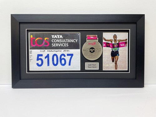 Marathon medal frame bib photo - marathon,