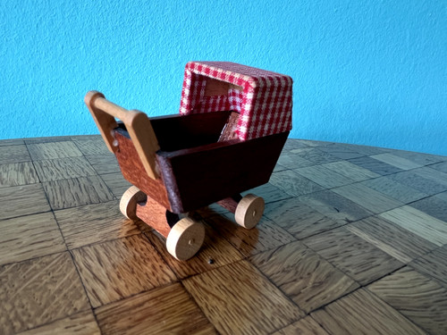 Pram caco dollhouse - pram,