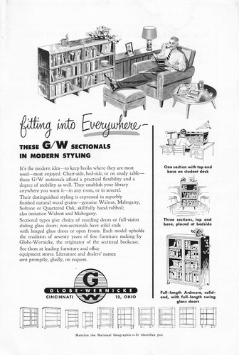 Globe wernicke sectional - wernicke, ad