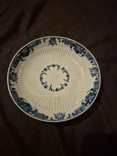 18th century worcester saucer - century,
