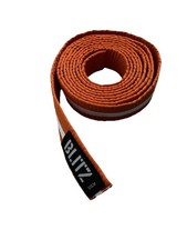 Blitz Orange Martial Arts Belt With White Line 320cm Karate Tykwondoe Used…………..