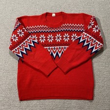 Vintage Nordic Jumper Womens