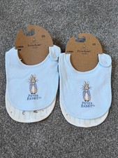 BNWT Tu Peter Rabbit bibs