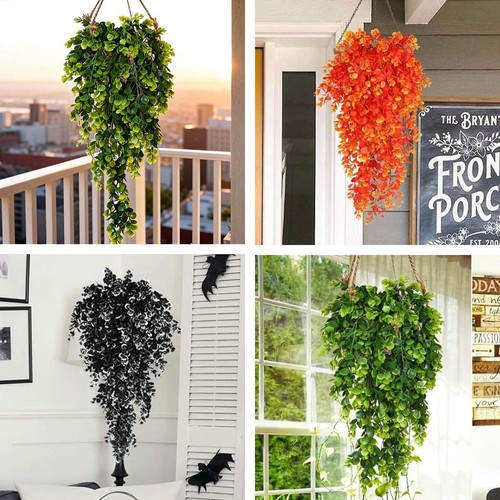 Artificial fake hanging plants - artificial,