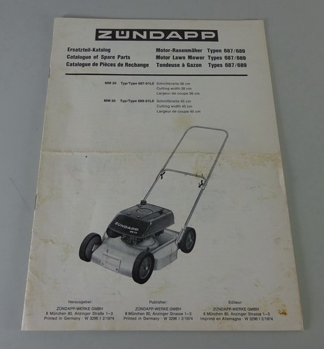 Parts catalog zündapp - parts,