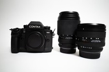 Contax N1 + Zeiss 24-85mm + Zeiss 70-300mm