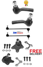 FOR SKODA FABIA FRONT ANTI ROLL BAR LINK, BALL JOINTS & TRACK ROD END SET *NEW*