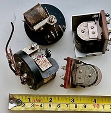 4 Vintage  Relays ex MOD